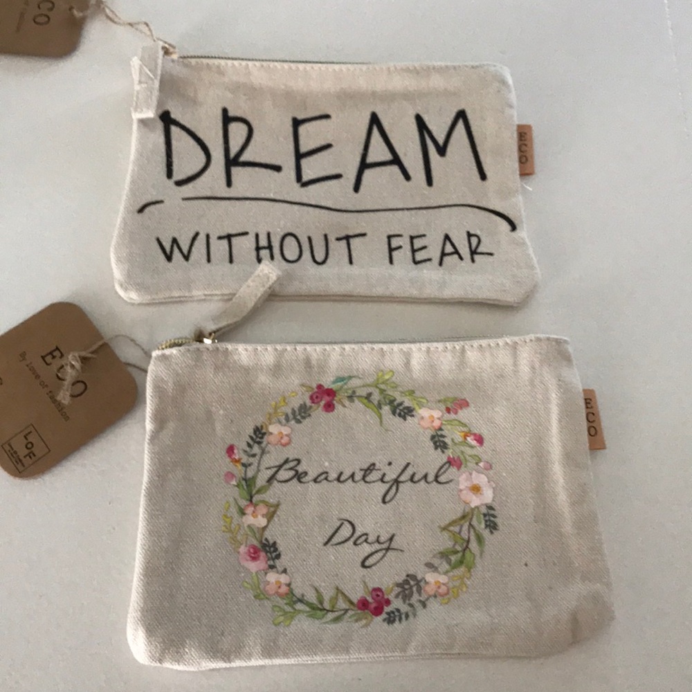 💍NWT ECO FRIENDLY MAKEUP BAGS💍